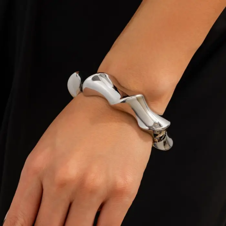 Silver Bangle Set