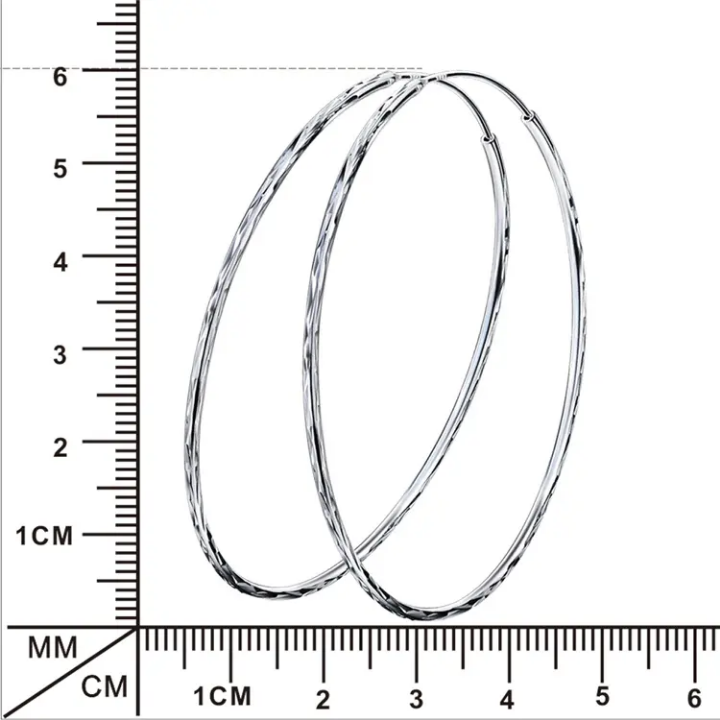 Sterling Silver Hoop Earrings